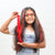 Streaks For Kids  HairOriginals Rosy Red 12 Inch 2 Streak