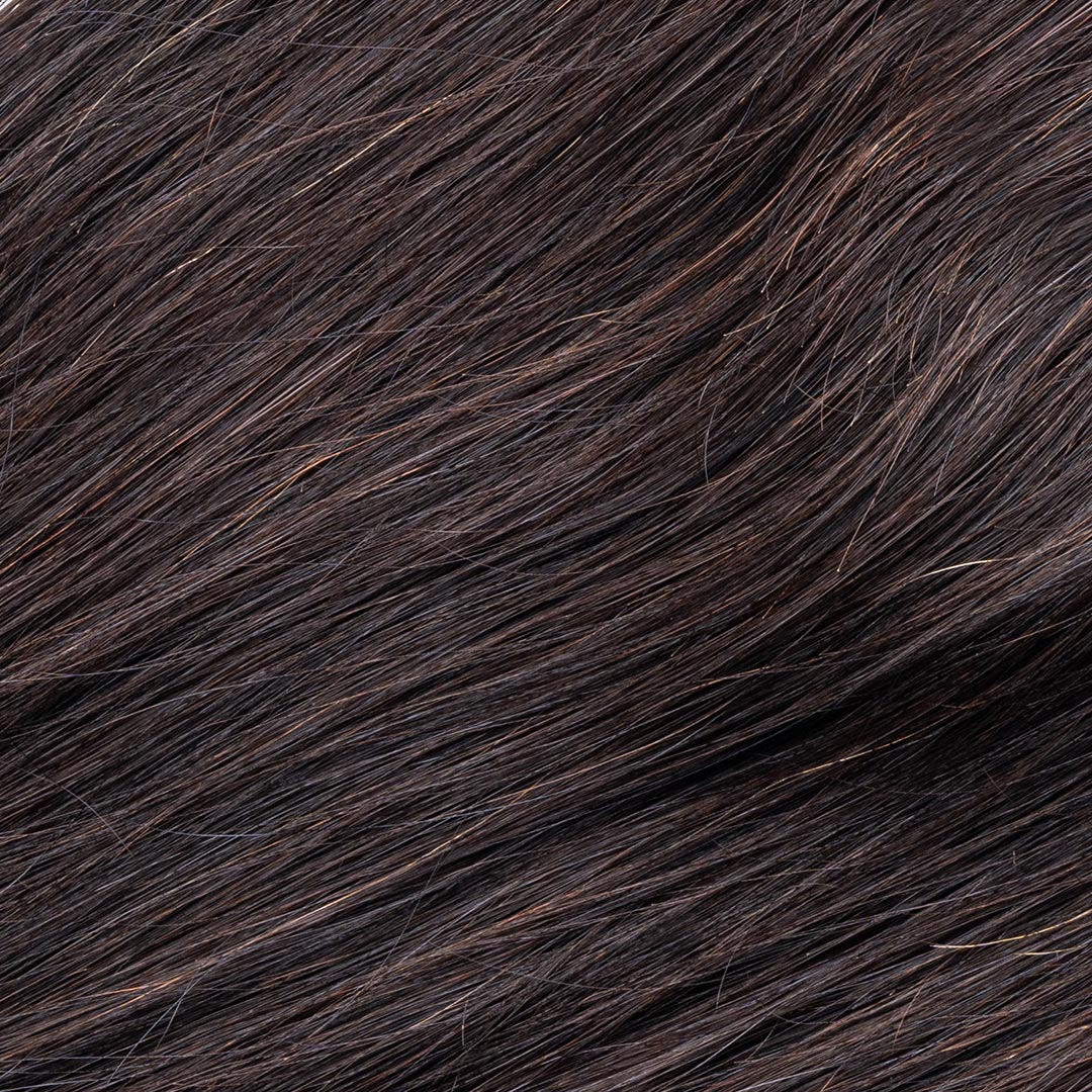 Silk-Base Wig  HairOriginals Natural Brown 18 Inch S