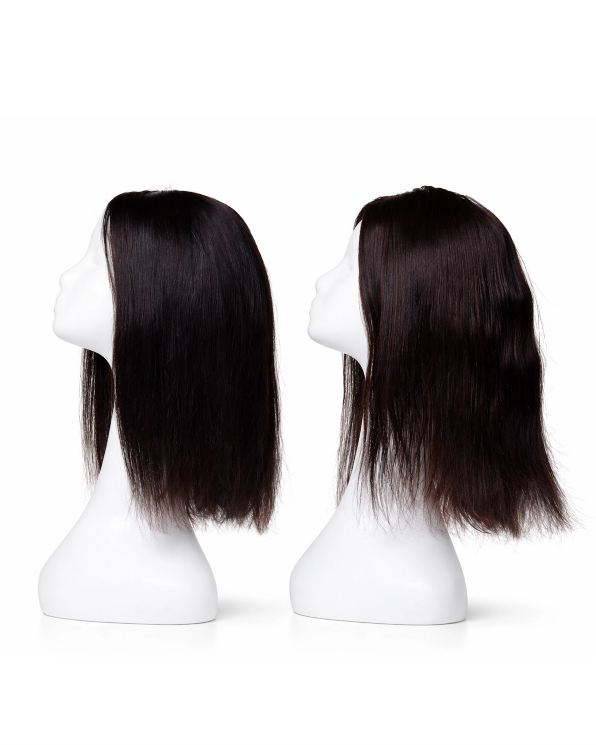 Silk-Based Wig hair Extensions | Premium Quality 100% Human Hair Wigs For Women Hair Extensions HairOriginals Natural Brown 14 - 16 S