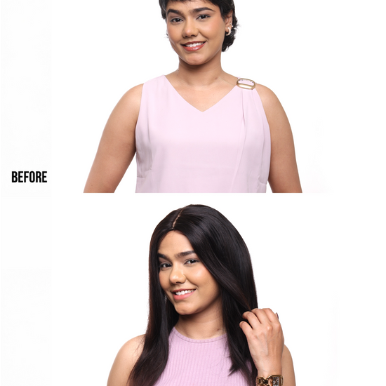 Silk-Based Wig hair Extensions | Premium Quality 100% Human Hair Wigs For Women Hair Extensions HairOriginals