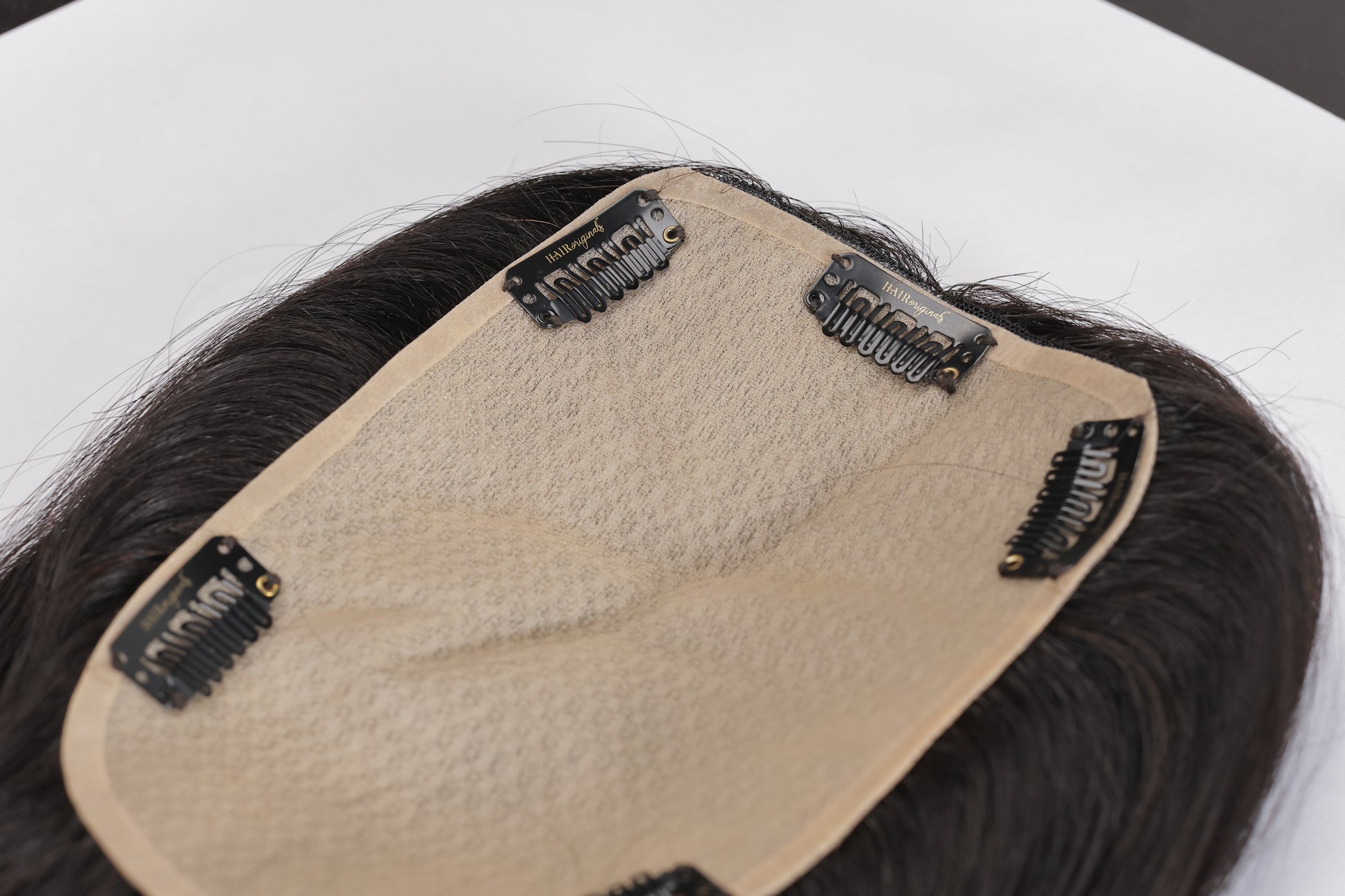 Scalp Topper Hair Extensions For Women | Silk base & 100% Human Hair Hair Extensions HairOriginals Natural Black 5*7 16 - 18