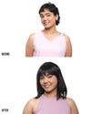 Wig with Bangs Hair Extensions | Original Hair Wigs For Women | Natural Black Hair Extensions HairOriginals