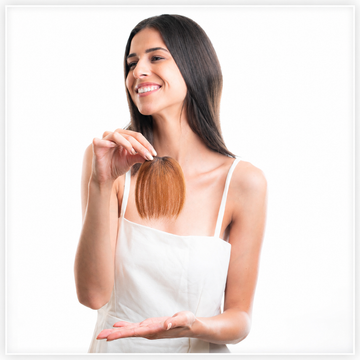 Bangs Without Temple | Light Brown Hair Extensions HairOriginals