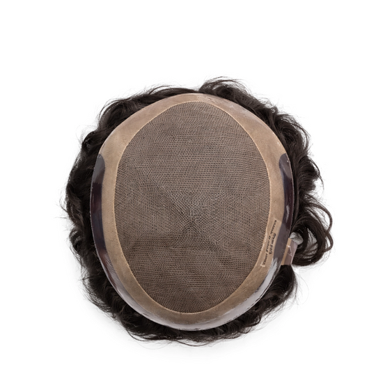 Men Patch - Mono Hair Extensions HairOriginals 7*5 Mono Natural Color