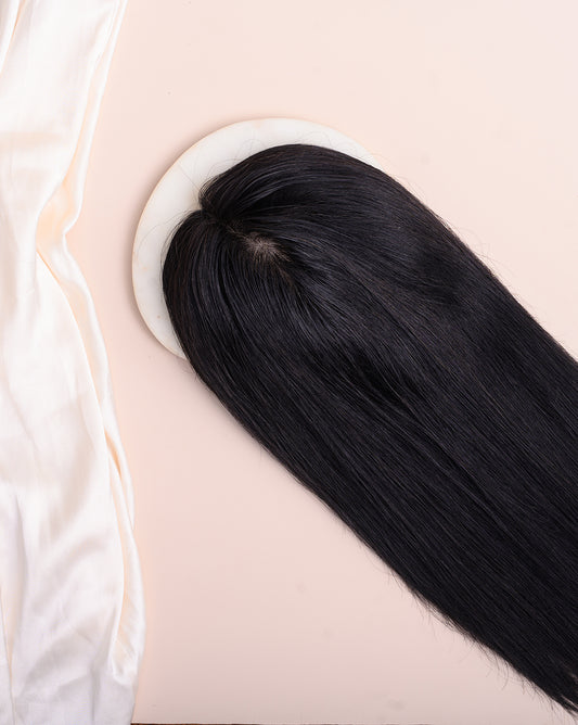 Scalp Topper Hair Extensions| Crown Topper | Extra Large Size | Lace Base & 100% Human Hair Extensions For Women Hair Extensions HairOriginals