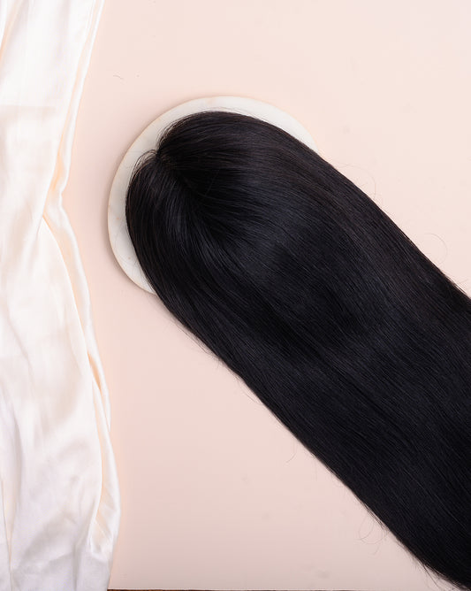 Big Scalp Topper - Pure Silk Base & 100% Human Hair  HairOriginals   