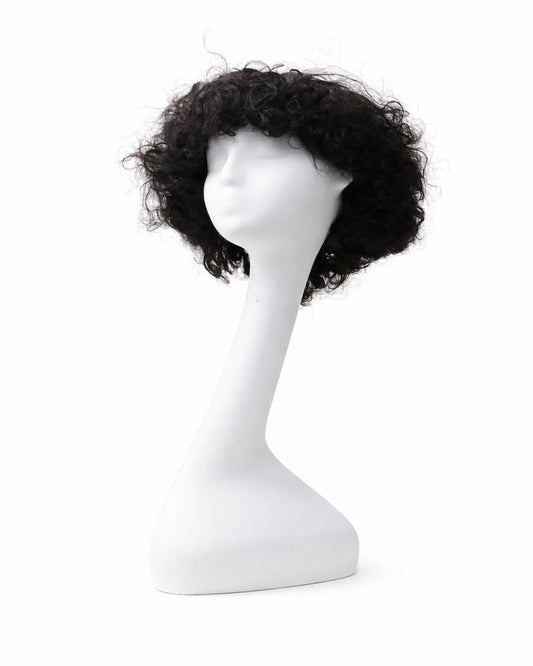 Curly Bob Wig Hair Extensions | Curly Hair Wigs For Women | Natural Black