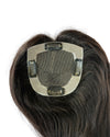 Lace Topper Hair Extensions | Backcombed Hair Topper- Crown Area For Hair Thinning Hair Extensions HairOriginals 4*4 16 - 18 Natural Black