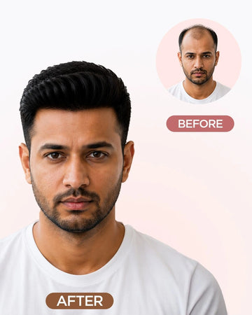 Men Patches | 100% Human Hair