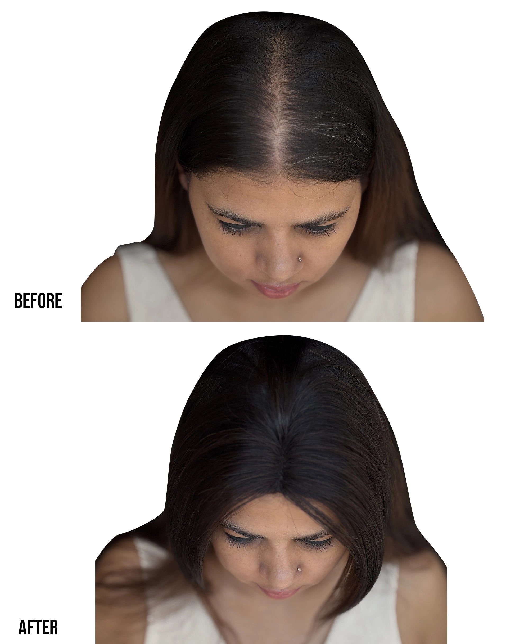 Clip Less Scalp Topper | 2.5x3 | 100% Human Hair Extensions Hair Extensions HairOriginals
