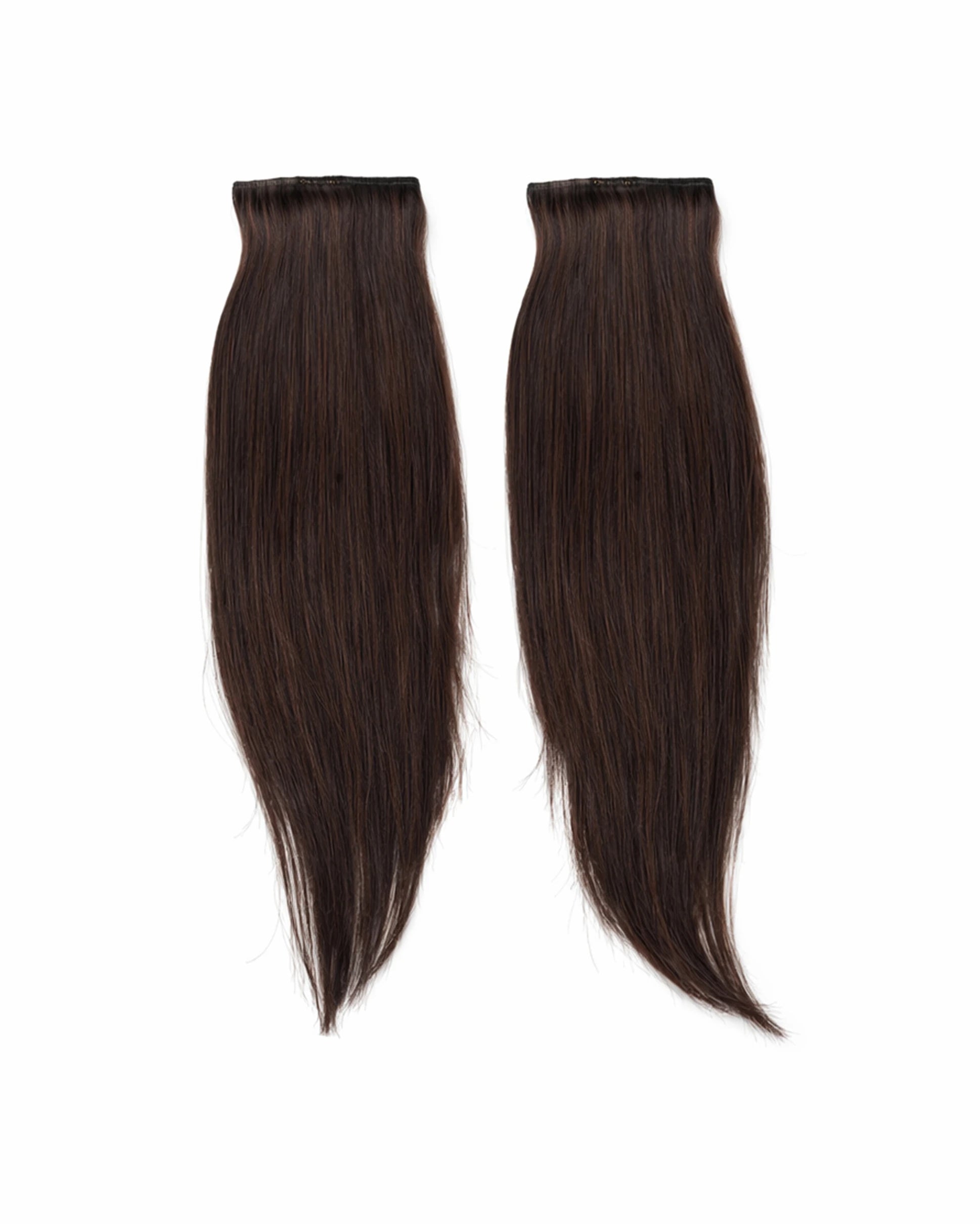 Layered Side Patch Hair Extensions HairOriginals 10 - 12 Natural brown