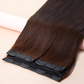 3 Piece Clip Set  HairOriginals Natural Brown 16 Inch 