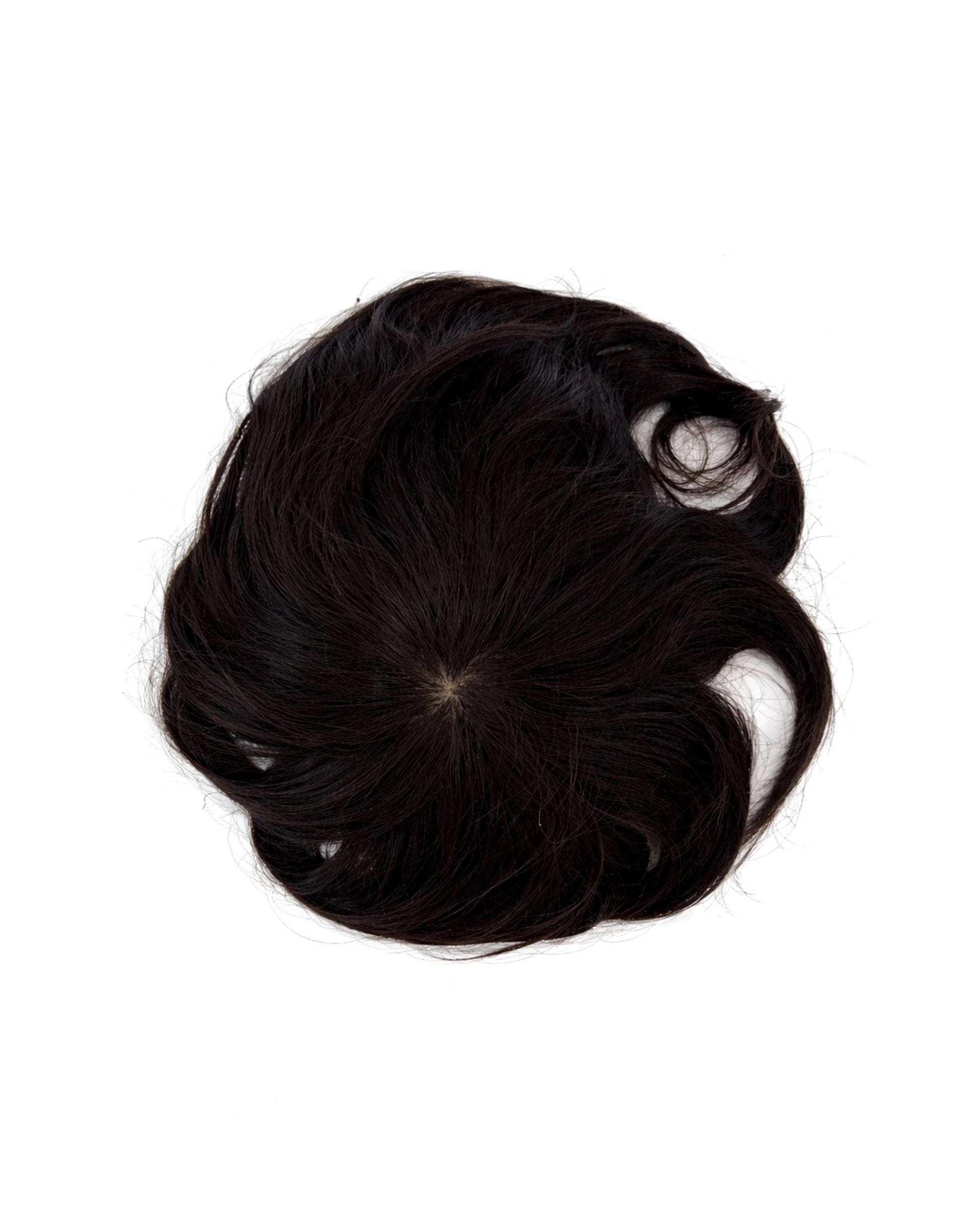 Men Patch - Premium Silk Mirage | Celebrity Patch Hair Extensions HairOriginals 7*5 Natural Black