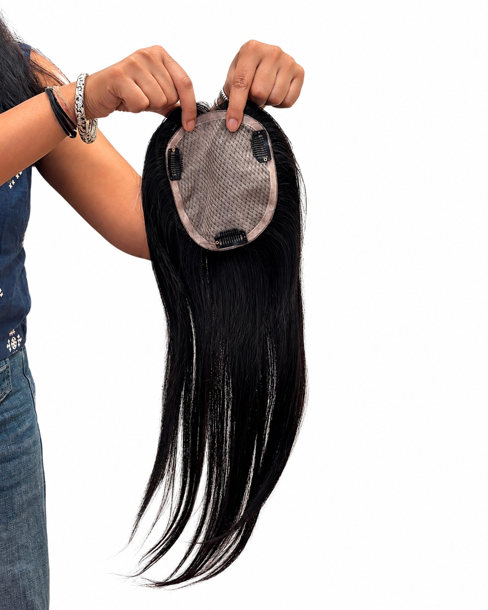 Premium Silk Scalp Topper | 6x5 | 100% Human Hair Extensions | Lightweight & Breathable Hair Extensions HairOriginals