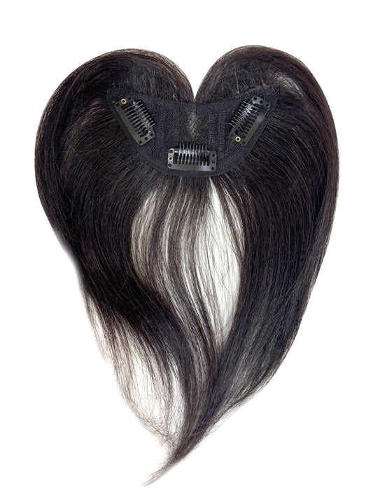 Pixie Lace Topper | 4x3 | 100% Human Hair Extensions Hair Extensions HairOriginals Natural Black