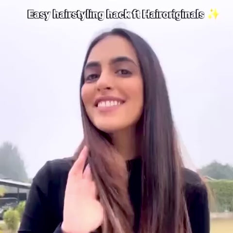 Curly Hair Top Knot HairOriginals