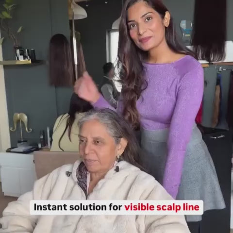 Wavy Topper Hair Extensions For Women | Wavy & 100% Real Hair For Crown Area Hair Extensions HairOriginals