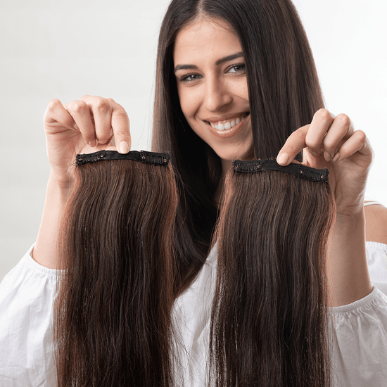 Side Patches | Pair of Hair Extensions Hair Extensions HairOriginals 10 - 12 Natural Brown