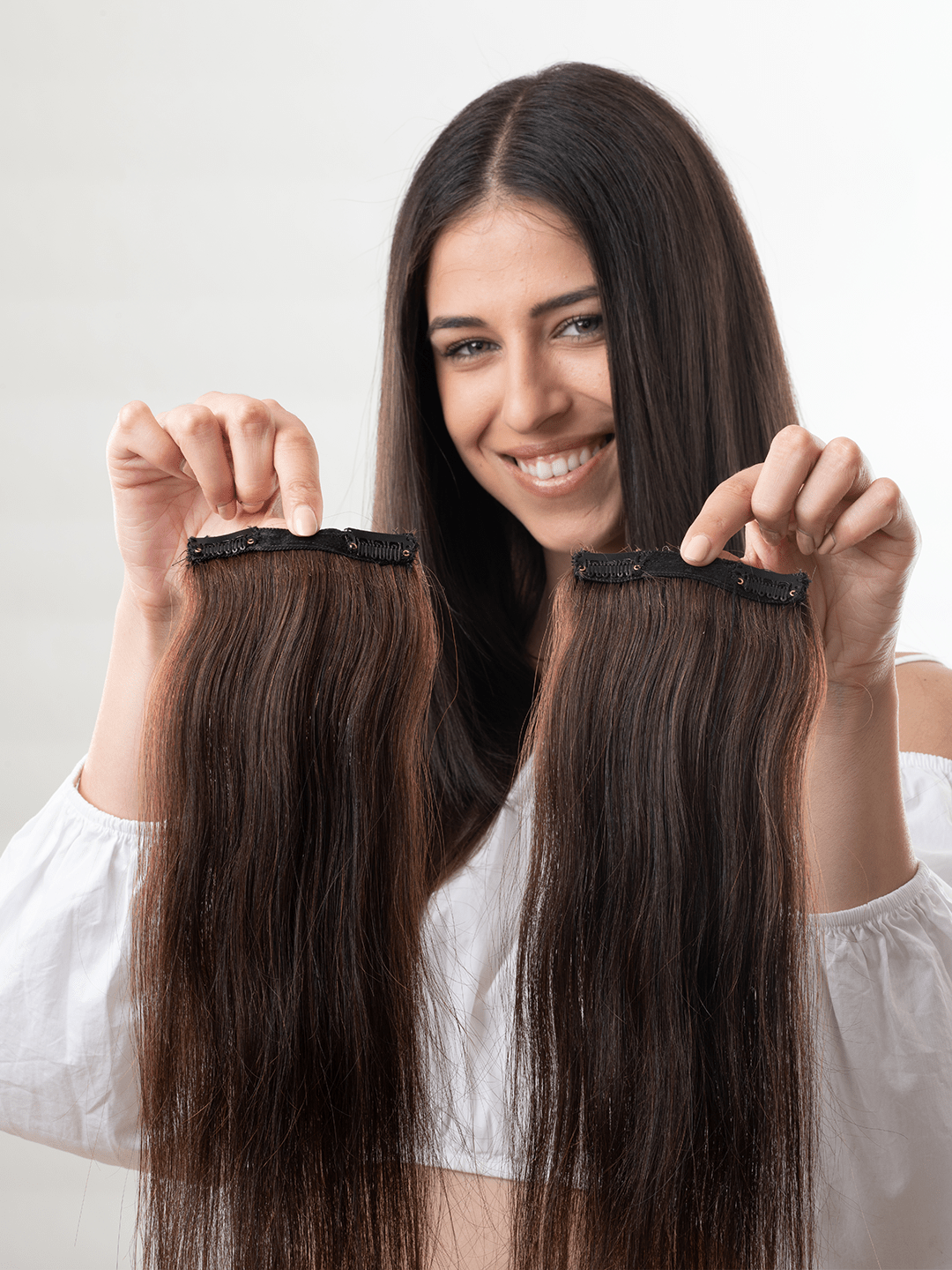 Side Patches | Pair of Hair Extensions Hair Extensions HairOriginals 10 - 12 Natural Brown