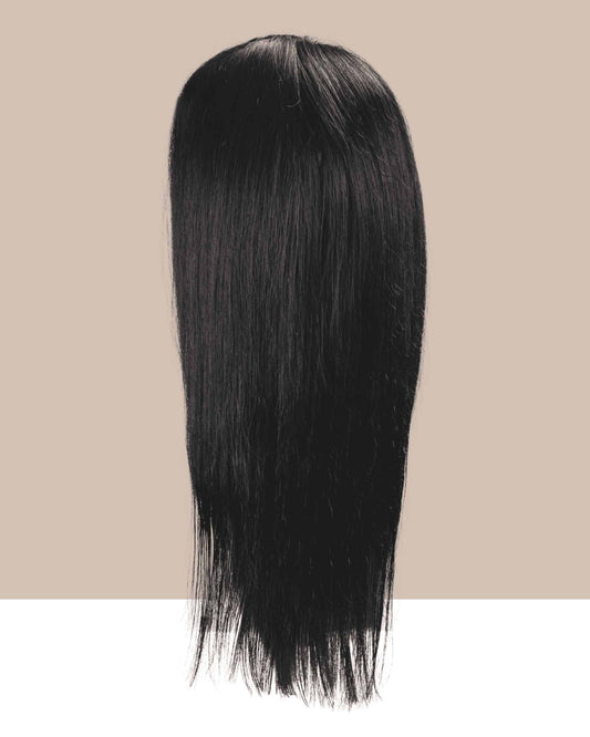 Silk-Base Wig  HairOriginals Natural Black 18 Inch 