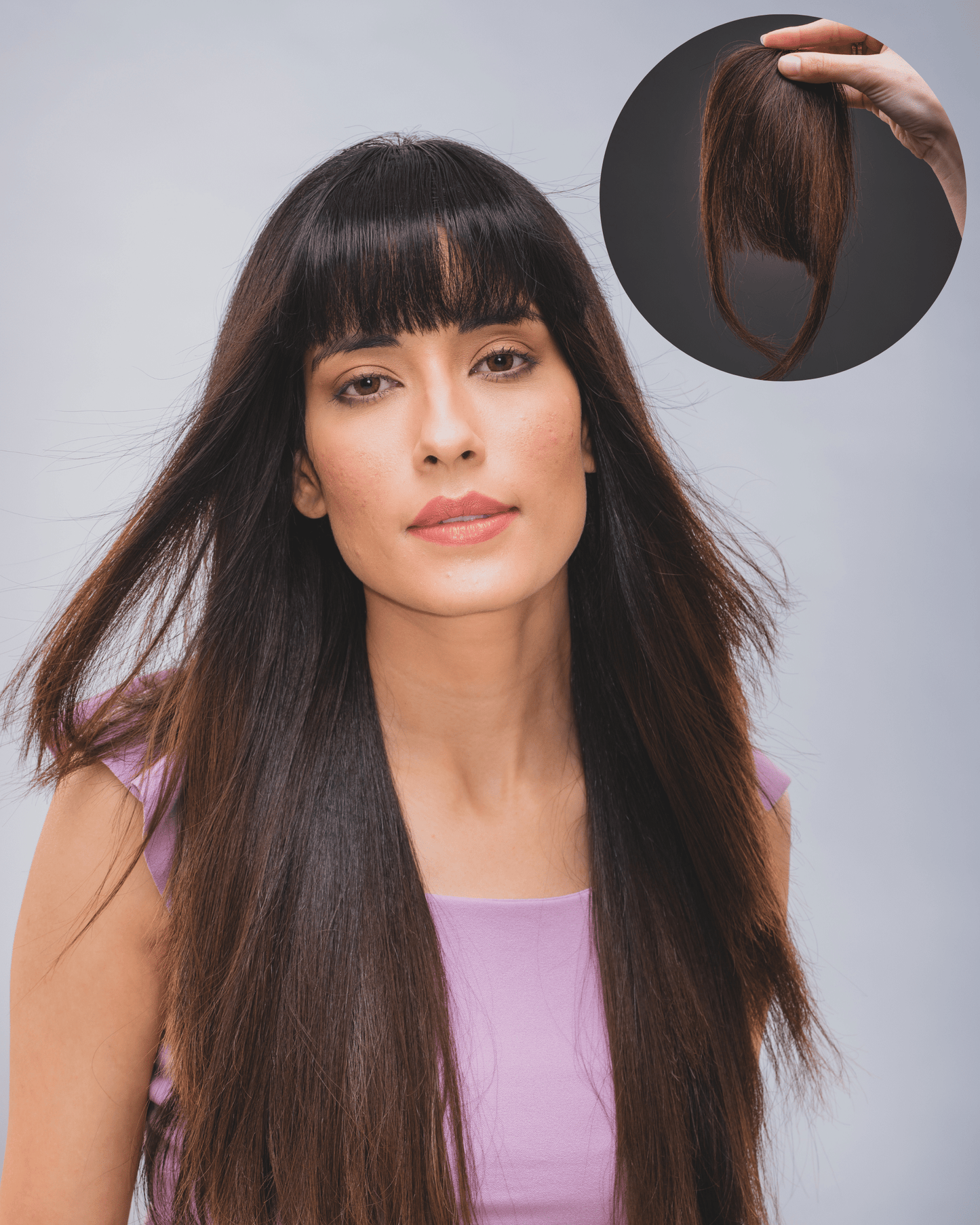 Bangs | 100% Original Human Hair |  Easy to use & fix with Clips