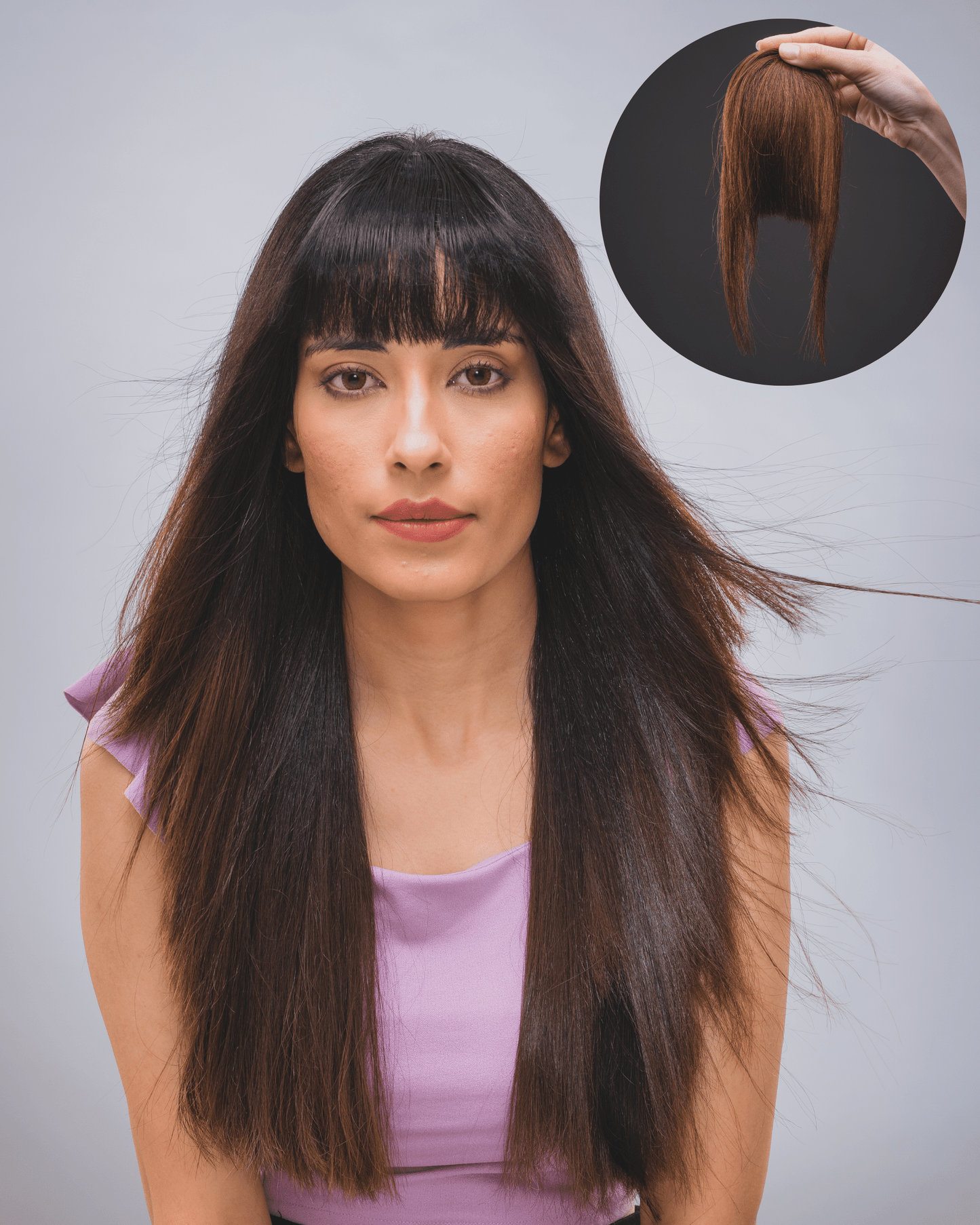 Bangs | 100% Original Human Hair |  Easy to use & fix with Clips