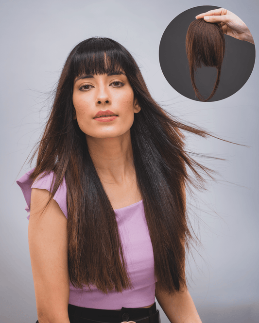 Buy Best DIY Hair Extensions Online Bang Scalp Topper Clip in