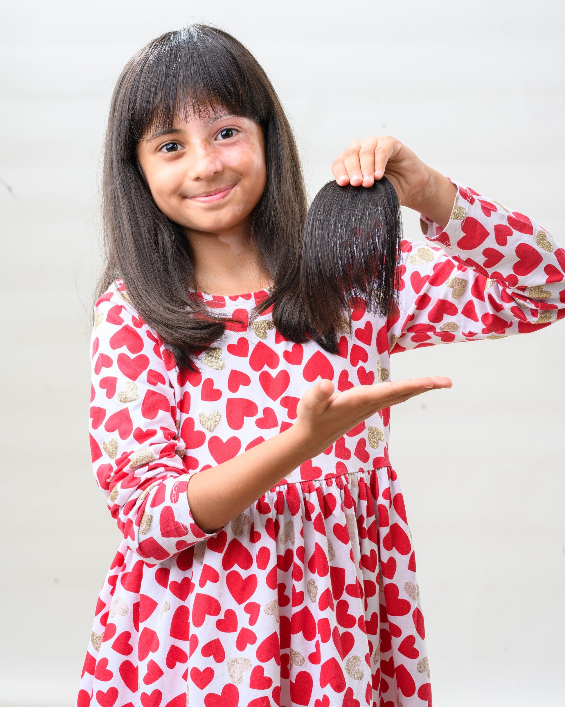 Bangs For Kids  HairOriginals Low Density Natural Black 